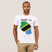 Mannen Made_In_Tanzania T-shirt (Voorkant volledig)