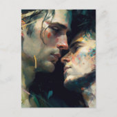 Mannen Madly in Love Briefkaart (Voorkant)