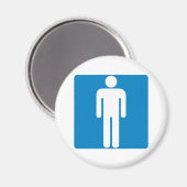 Mannen Magneet (Voorkant / Achterkant)