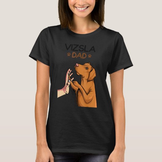 Mannen Magyar Vizsla Dog T-shirt (Voorkant)