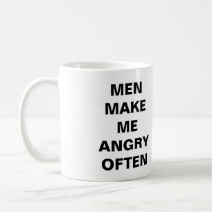 Mannen maken me vaak boos over Mok