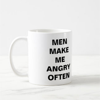 Mannen maken me vaak boos over Mok