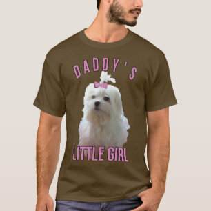 Mannen Maltese honden Papa eigenaar van Love Dog A T-shirt