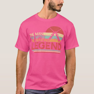 Mannen Man Myth Hunting Legend Hunting Rifles Hunt T-shirt
