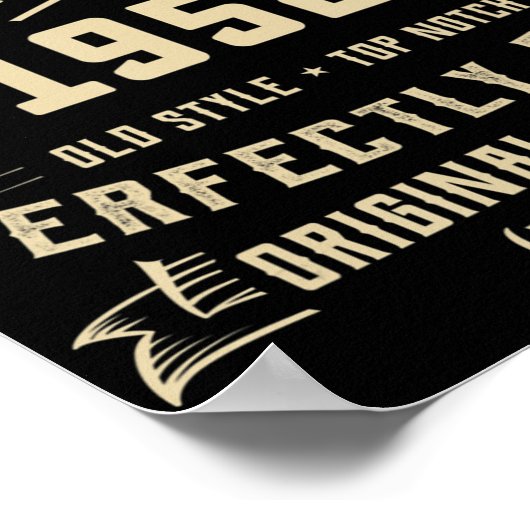 Mannen Man Myth Legend 1952 70th Birthday T-shirt Poster (Hoek)