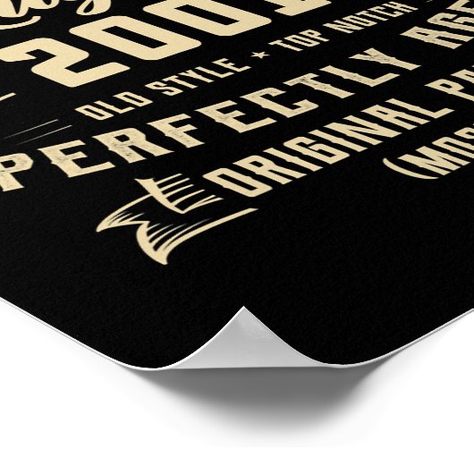 Mannen Man Myth Legend 21 augustus 2001 Poster (Hoek)