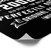 Mannen Man Myth Legend November 2008 14th Birthday Poster (Hoek)