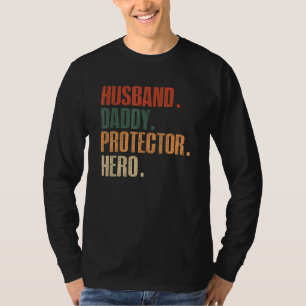 Mannen  man papa beschermster pap Hero Fat T-shirt