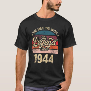Mannen Man The Myth The Legend sinds 1944 T-shirt