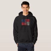 Mannen man vader beschermer held - vaders dag f hoodie (Voorkant volledig)