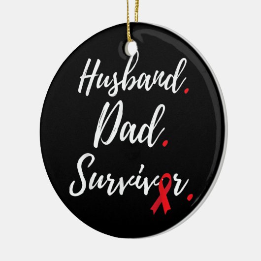 Mannen man vader Survivor Stroke Awareness Keramisch Ornament (Links)