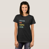 Mannen man vader Trapper Legend vader D T-shirt (Voorkant volledig)