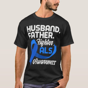 Mannen man vader vechter vader als krijger als t-shirt
