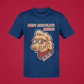 Mannen mannelijke merch als vertegenwoordiger van  t-shirt