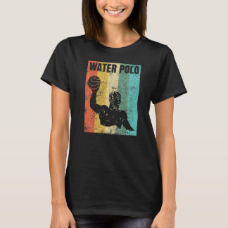 Mannen mannelijke waterpoospeler  kogellak t-shirt