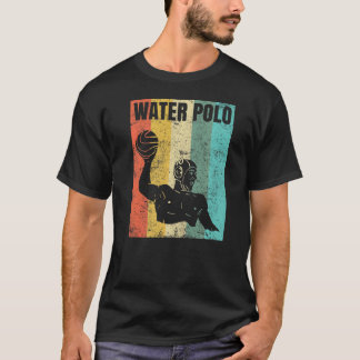 Mannen mannelijke waterpoospeler  kogellak t-shirt
