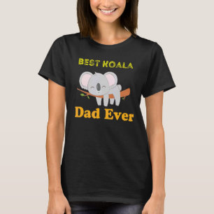 Mannen Mannen Best Koala Ever Dad Koala Beer Anima T-shirt