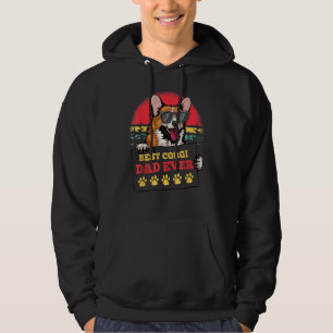 Mannen Mannen beste Corgi papa ooit Dog Vader' Hoodie