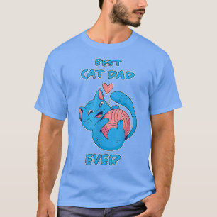 Mannen Mannen beste kat pap ooit kat eigenaar, kat T-shirt