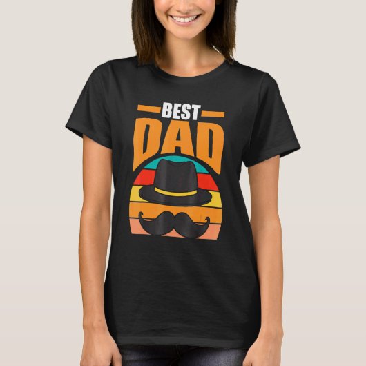 Mannen Mannen beste vader T-shirt (Voorkant)