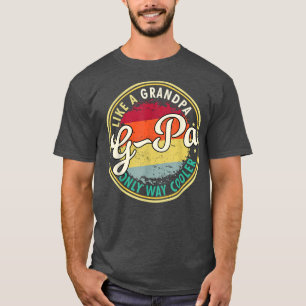 Mannen Mannen GPa als een opa die alleen maar koel T-shirt