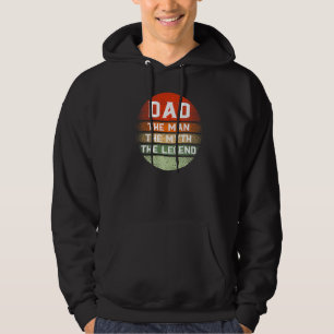 Mannen Mannen papa Man mythe legende vader vaders Hoodie