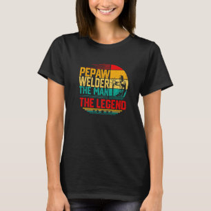 Mannen Mannen  Pepaw Lasser Het Man De Legende T-shirt