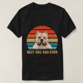 Mannen Mannen Quote Best Dog Pap Oost Amerika T-shirt (Design voorkant)
