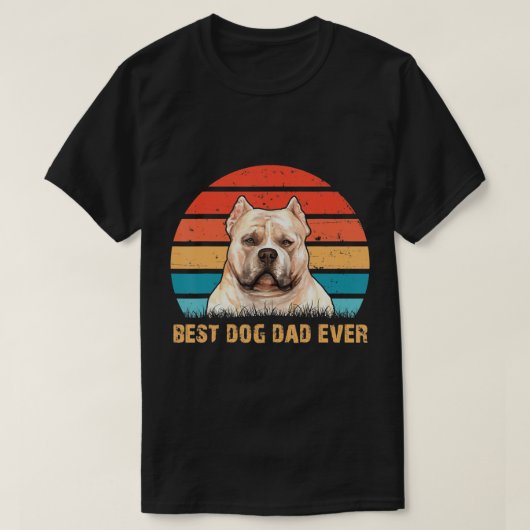Mannen Mannen Quote Best Dog Pap Oost  Amerika T-shirt (Design voorkant)