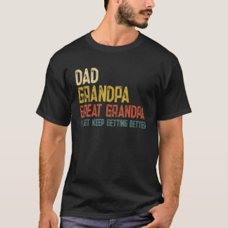 Mannen Mannen vaderdag van opa T-shirt