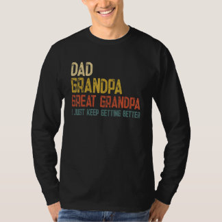 Mannen Mannen vaderdag van opa T-shirt
