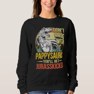 Mannen Mannen Verstoorde Pappysaurus Dinosaur Rex  Trui