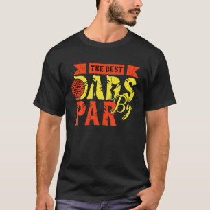 Mannen Mannen Vintage Beste vader van Par Golfing  T-shirt
