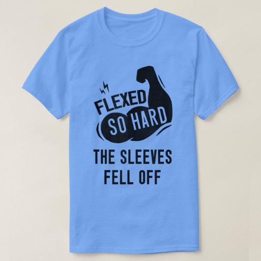 Mannen Mannen vliegen zo hard dat de Sleeves uit d T-shirt (Design voorkant)