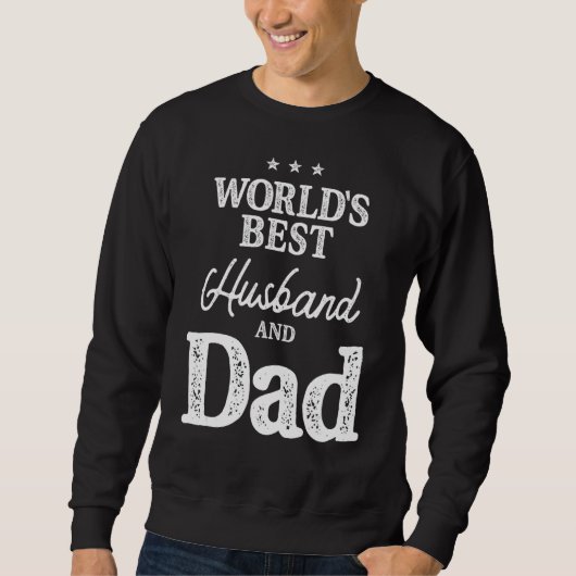 Mannen Mannen wereld's beste man- en vaders D Trui (Voorkant)