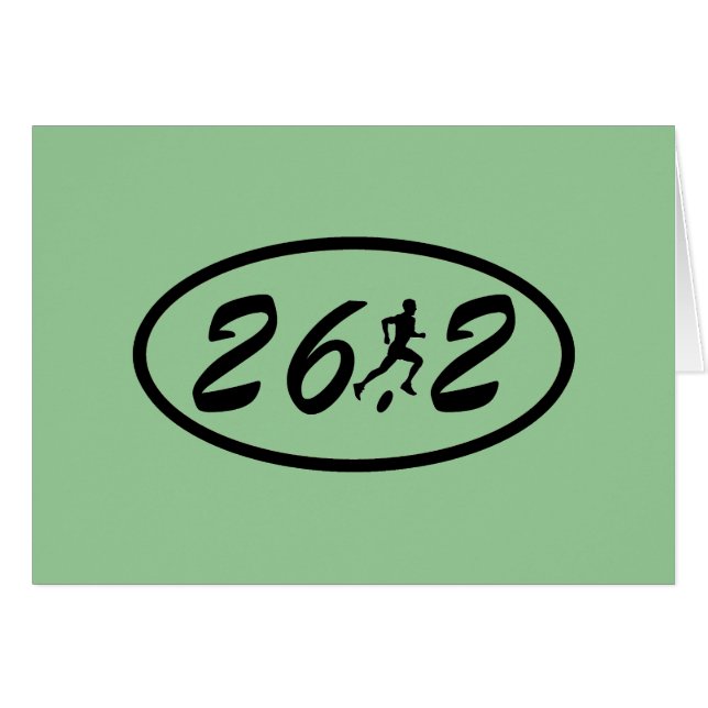 Mannen marathon (Voorkant Horizontaal)