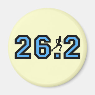 Mannen marathon magneet