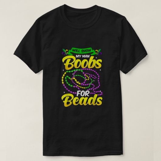 Mannen Mardi Gras Costumes Mannen Mardi Gra Shirt  (Design voorkant)