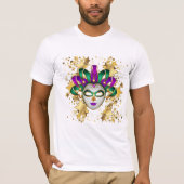 Mannen Mardi Gras Shirt (Voorkant)