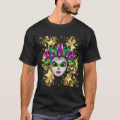 Mannen Mardi Gras Shirt (Voorkant)
