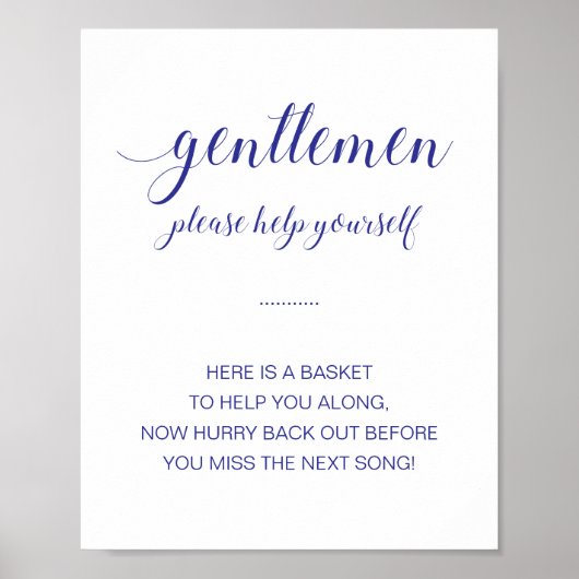 Mannen marineslag voor de Bathroom Poster (Voorkant)