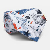 Mannen Maritiem Stropdas (Opgerold)