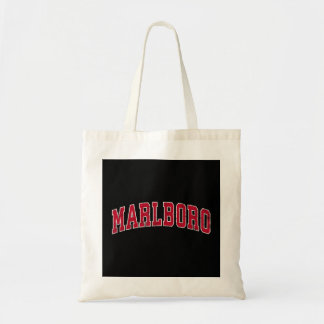 Mannen Marlboro New Jersey NJ sportontwerp Tote Bag