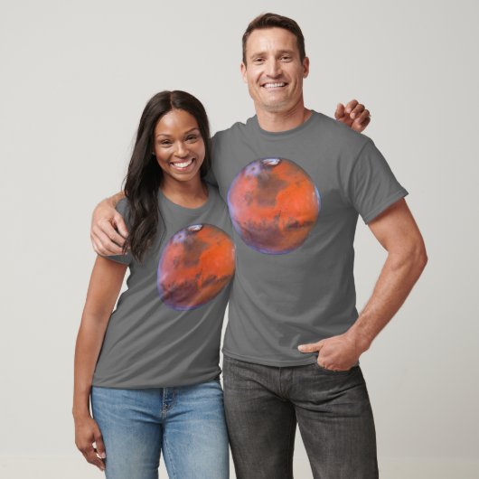 Mannen Mars T - Shirt. T-shirt (Unisex)