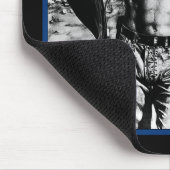 Mannen Masculine Fine Art Cool Alpha Cowboy Muismat (Hoek)