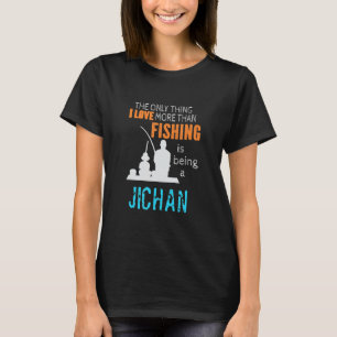 Mannen meer dan liefde Vissen Jichan Japan Japans T-shirt
