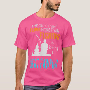 Mannen meer dan liefde Vist geweldige Pawpaw Speci T-shirt