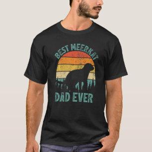Mannen Meerkat  Beste Meerkat Pap Ooster Vader T-shirt