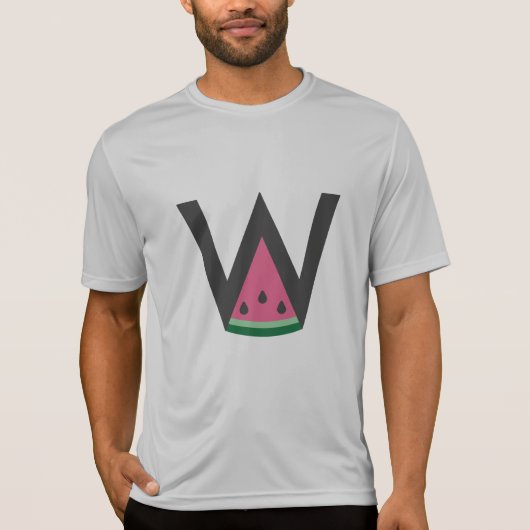 Mannen meloen 2 t-shirt (Voorkant)
