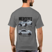 Mannen Mercedes AMG GT T-shirt | Cool Car Graphic  (Achterkant)